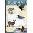 thumbnail image 4 of Houghton Lake, Michigan, Lake Chart (1000 Piece Puzzle, Size 19x27, Challenging Jigsaw Puzzle for Adults and Family, Made in USA), 4 of 4