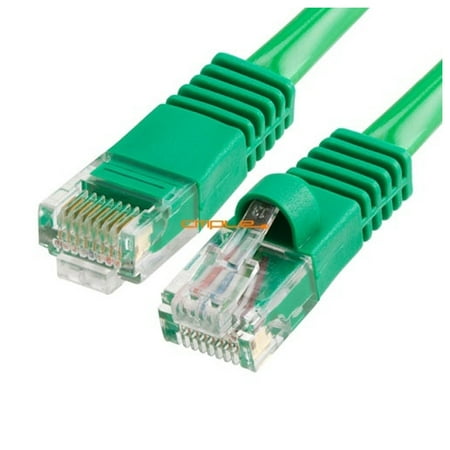 Cat5e Pvc Cable - Cmple RJ45 CAT5 CAT5E PVC Jacket Ethernet Lan Network Cable 5 FT Green