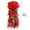 C, variante sur Paniers Suspendus Roses et Violettes Simulées, 3 Pieds, Fleurs Artificielles en Rotin PE Réaliste pour Décoration Extérieure/intérieure - Arrangements Floraux Faux Tout Temps, Décoration Murale de Jardin et Mariage Résistante à la Décoloration