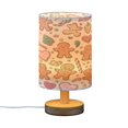thumbnail image 2 of Desk Lamp Bedside Lamp 5.12x9.7In LED Lamp With USB Charging Interface For Bedroom Living Room Office Study Stylish Decoration Yellow Gingerbread Man, 2 of 7