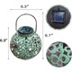 thumbnail image 2 of Linterna Solar colgante Retro con luz itinerante, uso como linterna de mesa, impermeable, para exteriores, jardín, Patio, porche, Etc., 2 of 5