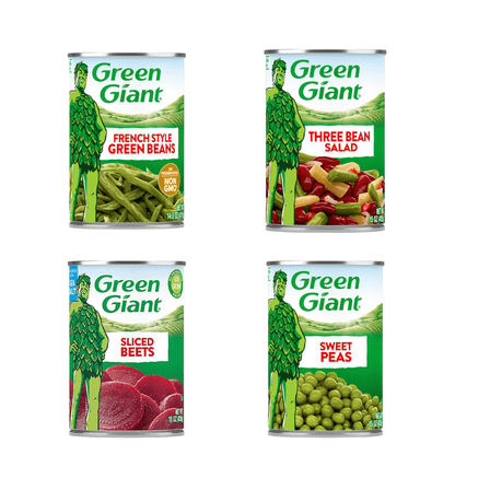 Green Giant Ready Reserve Variety Pack – 8-Can Emergency Veggie Supply Kit