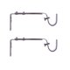 thumbnail image 1 of Soportes ajustables Kenney para barras de cortina, color moca (paquete de 2), 1 of 7