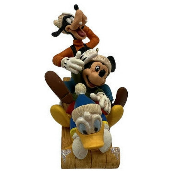 2009 Look Out Below! (Mickey and Friends) Hallmark Keepsake Christmas Tree Ornament - QXD2022