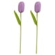 thumbnail image 1 of tulipanes individuales tejidos a mano, regalo romántico de San Valentín para esposa, flores de tulipán para entrega el día de la madre, 1 of 6
