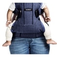 BabyBjorn Baby Carrier One Carrier & Bib Bundle Black Cotton Mix