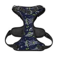 thumbnail image 5 of Picia Hand Drawn Rockets No-Pull Dog Harness Reflective Front Clip Vest with Handle,Step-in Air Dog Harness,Adjustable 2 Metal Rings 4 Buckles,Easy to Put on & Take Off, 5 of 9