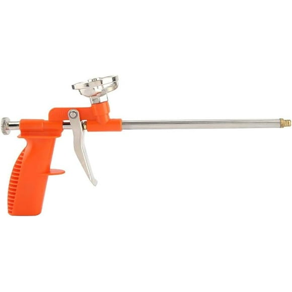 Foam Gun, Pu Expanding Foaming Gun, Heavy Duty Spray Foam Gun with PTFE Coated, Foam Spray Insulation Caulking Gun Spray Application Tool Sealant