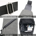 thumbnail image 3 of Mochila recargable por USB para viajes de ocio y negocios, a prueba de salpicaduras, bolso de pecho, mochila pequeña MFZFUKR BST3028845-2, 3 of 5