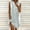 #0502-Mint Green, variant on Neewe Summer Dresses for Women Sundress Striped Sleeveless Lapel Loose Short Flowy Pleated Midi Dress