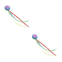 WORGEOUS 2pcs Car Antenna Topper Car Antenna Decoration Automotive Exterior Accessory Vehicle Roof Ribbon Ball Decor Auto Exterior Decor Auto Decoration