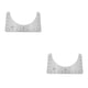 thumbnail image 1 of Injueey 1pc T -Shirt Ruler Designing Shirt Guide Ruler Round Collar Centering Alignment Tool T Shirt Rulers Guide Size Chart Ruler Pequeño 10*6 pulgadas 2Conjunto, 1 of 6