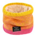 thumbnail image 1 of Bufanda de punto de lana para mujer, bufanda de terciopelo cálida de invierno para hombre, cuello personalizado con degradado grueso para pareja, 1 of 6