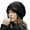black, variant on Slouchy Beanie for Women Winter Soft Knit Hat, Slouch Knitted Skull Cap