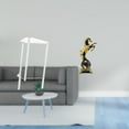thumbnail image 2 of Mesita de noche,Mesa auxiliar de acrílico transparente,mesa auxiliar transparente de 2 niveles,Figura de escritorio,Estante de estatua de caballo para escritorio,oficina,decoración del, 2 of 8