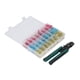thumbnail image 2 of Kit de herramientas de engarce de casquillos para conectores de cables eléctricos aislados, engarce de trinquete autoajustable para AWG 22–10, 2 of 12