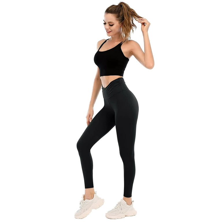 Activewear High Waisted Black and Grey Color Yoga Pants with Mesh Details  Under Knees - Its All Leggings