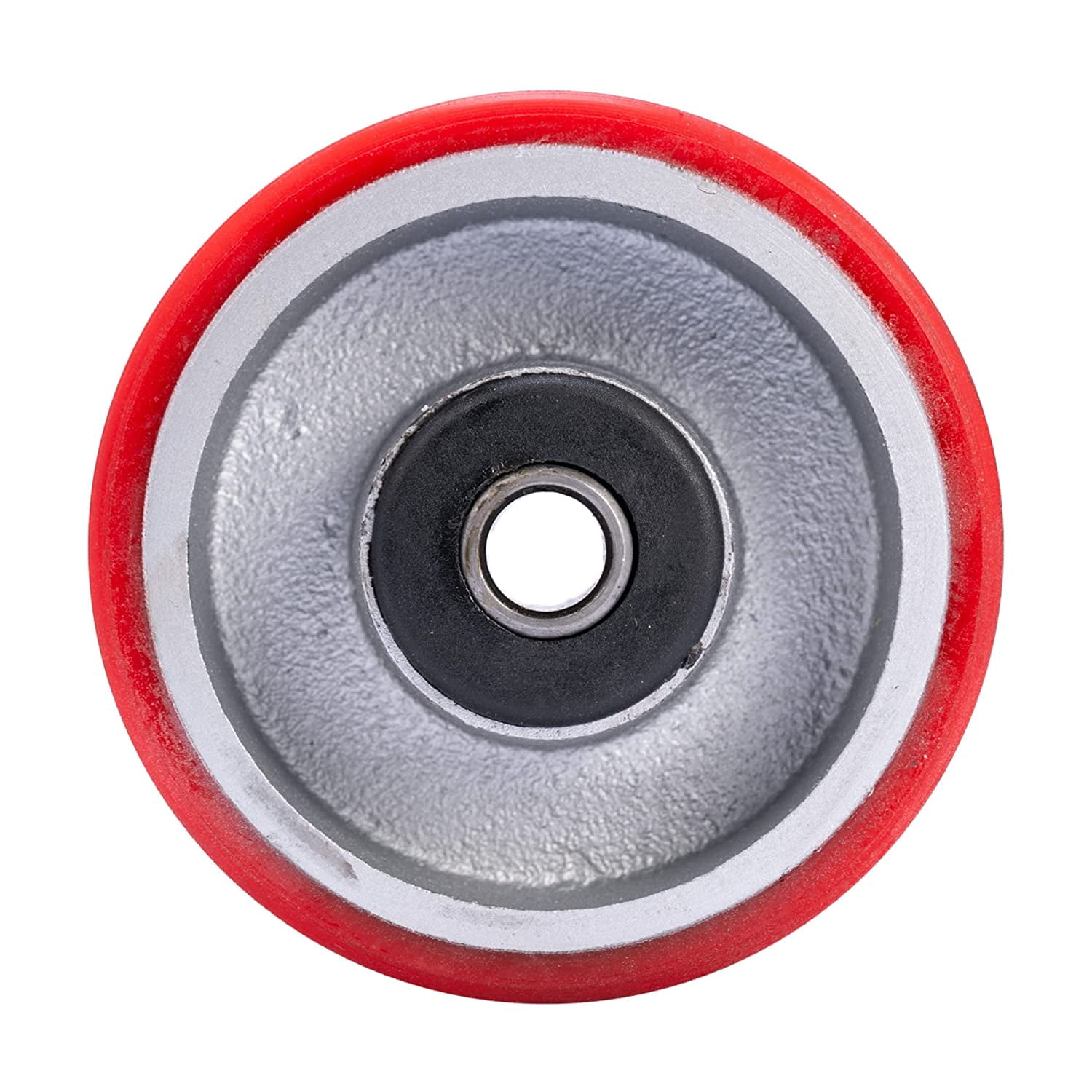 SY America Polyurethane Heavy Duty Casters Wheels- Industrial Casters Wheels Strong Load-Bearing Capacity Replacement for Swivel Outdoor Caster, Widely Used in Furniture,Luggage Carts, Set of (4) 4"