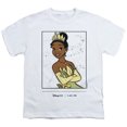 thumbnail image 1 of The Princess and the Frog - Camiseta 100th Anniversary Edition de Tiana para Niños/Niñas (Blanco), 1 of 2