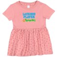 thumbnail image 3 of Inktastic Lacrosse Player in Training Girls Baby Dress, 3 of 5