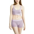 thumbnail image 2 of POSESHE Women's Boyshorts Panties Underwear, 3" Inseam,Purple-2X, 2 of 6