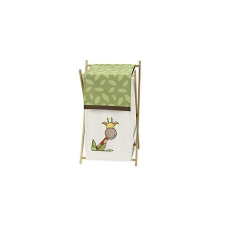Jungle Basket - Jungle Time Bhy/Kids Clothes Laundry Hamper for Sweet Jojo Designs for Jungle Time Bedding