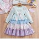 thumbnail image 3 of 2024 Otoño Invierno Niños Vestido Ropa Bebé Niñas Vestidos Frozen Elsa Anna Princesa Fiesta Disfraz Para Niños Trajes Ropa, 3 of 5