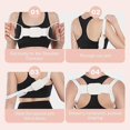 thumbnail image 3 of 2pcs Posture Pro Fix Neck And Shoulder Corrector For Kids And Adult, Adjustable Hunchback Correction Straightener Belt For Back, 3 of 5