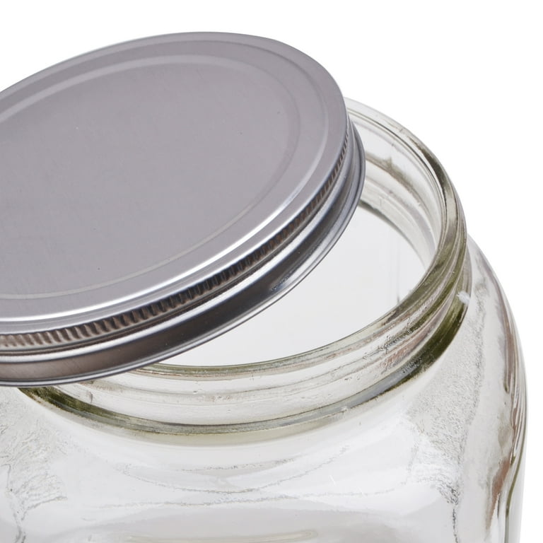 Ashland® Large Tall Glass Container, 12 Pack: 6.75