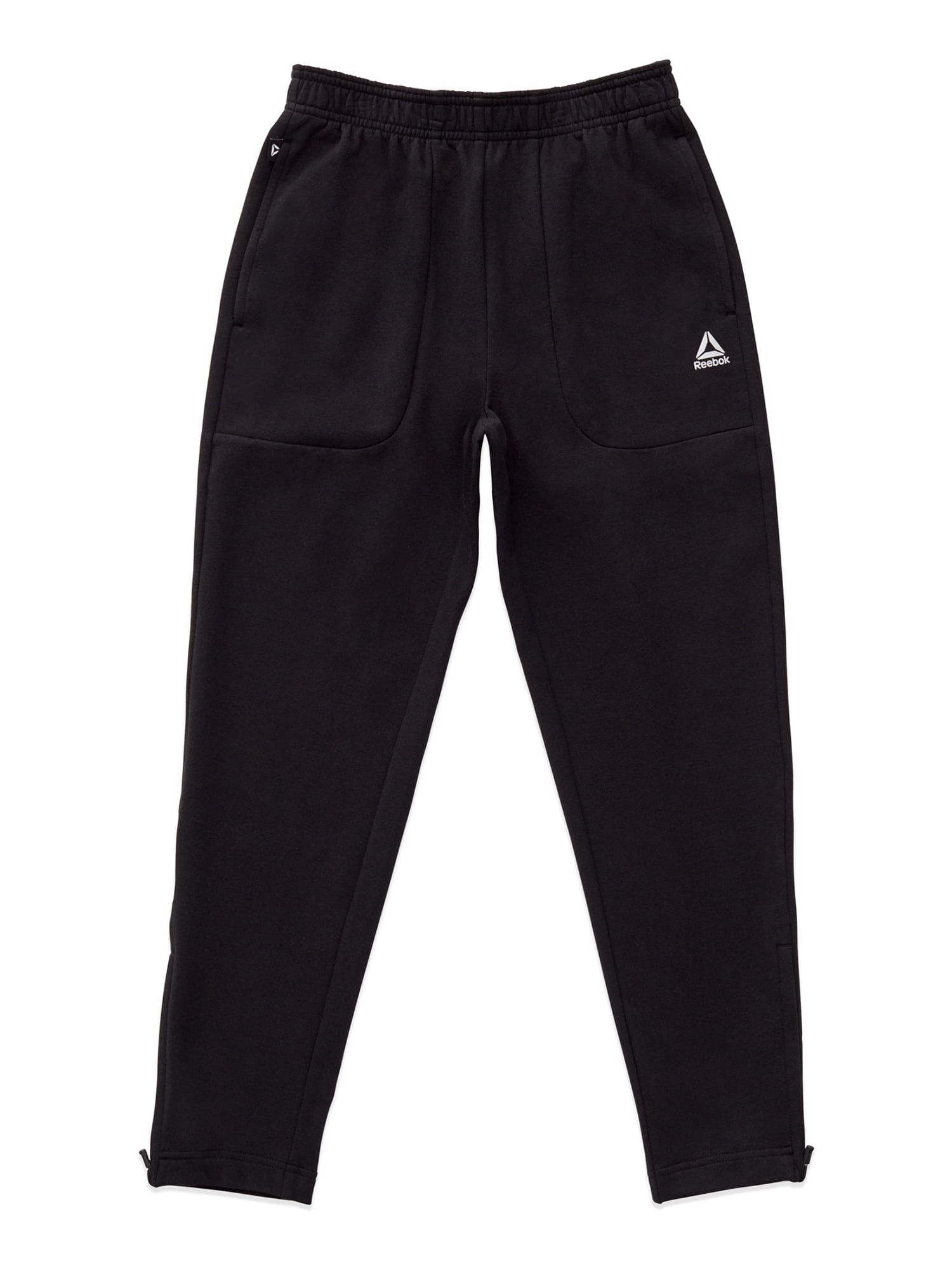 Athletic Works Boys Tricot Active Pant Size L 10-12  black/grey/orange   NWTag 