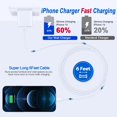thumbnail image 2 of Cargador para iPhone Kruidvat 2 Pack Cable USB C a Lightning Rápido de 1.8 m, 2 of 7