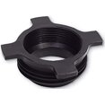 thumbnail image 1 of Convertidor De Tapón De Tambor Groz | Adaptador De Rosca Hembra Fina De 2 Pulgadas A 2 Roscas Gruesas Macho | (44386) Negro, 1 of 1