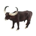 thumbnail image 2 of Fairnull Cattle Figurine Realistic Water Buffalos Bull Cow Muskox Miniature Solid Model Early Learning Educational Toy Wild Animal Statue Model Desktop Ornament Model Gift, 2 of 8