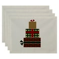 thumbnail image 2 of Simply Daisy 18" x 14" Gift Wrapped Geometric Print Placemat, 2 of 2