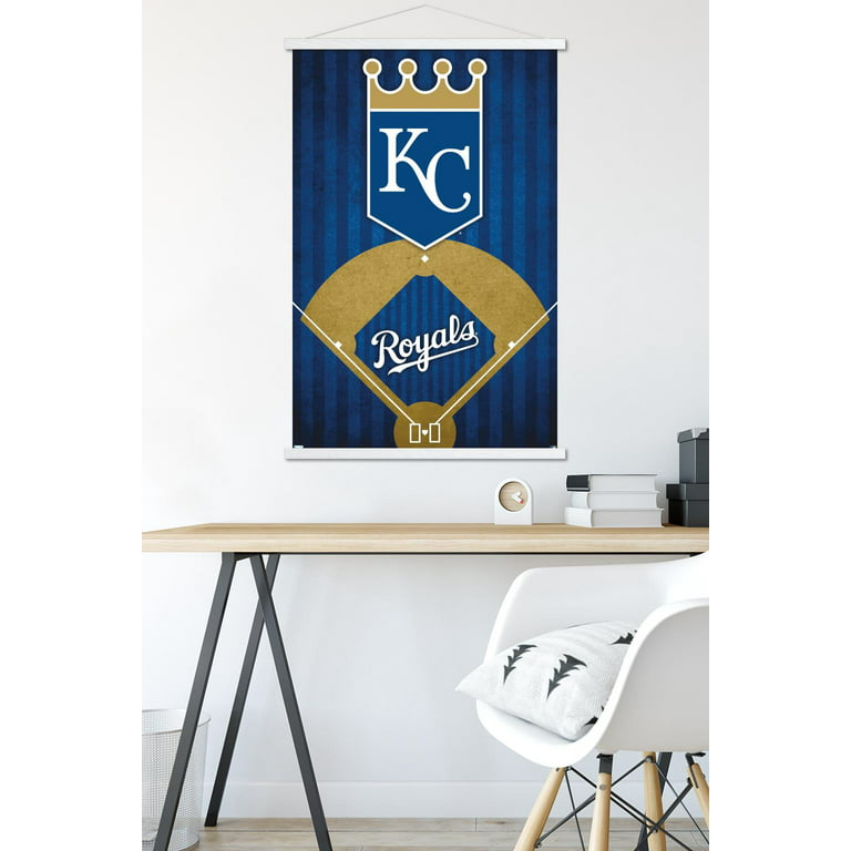 MLB Kansas City Royals - Logo 15 Wall Poster, 22.375 x 34 