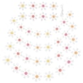 thumbnail image 4 of 5pcs Birthday Party Hanging Banner Daisy Garland Bunting Decor Kindergarten Flower Banner, 4 of 8