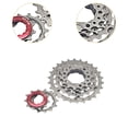 thumbnail image 6 of harayaa Bike Freewheel 6 Speed 11-26T Multiple Freewheel for Mountain Bike/Road Bike Red, 6 of 9