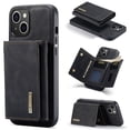 thumbnail image 1 of Dg.Ming M1 Series 3-Fold Multi Card Wallet Leather Phone Case, For Iphone 15,iPhone 16, 1 of 7
