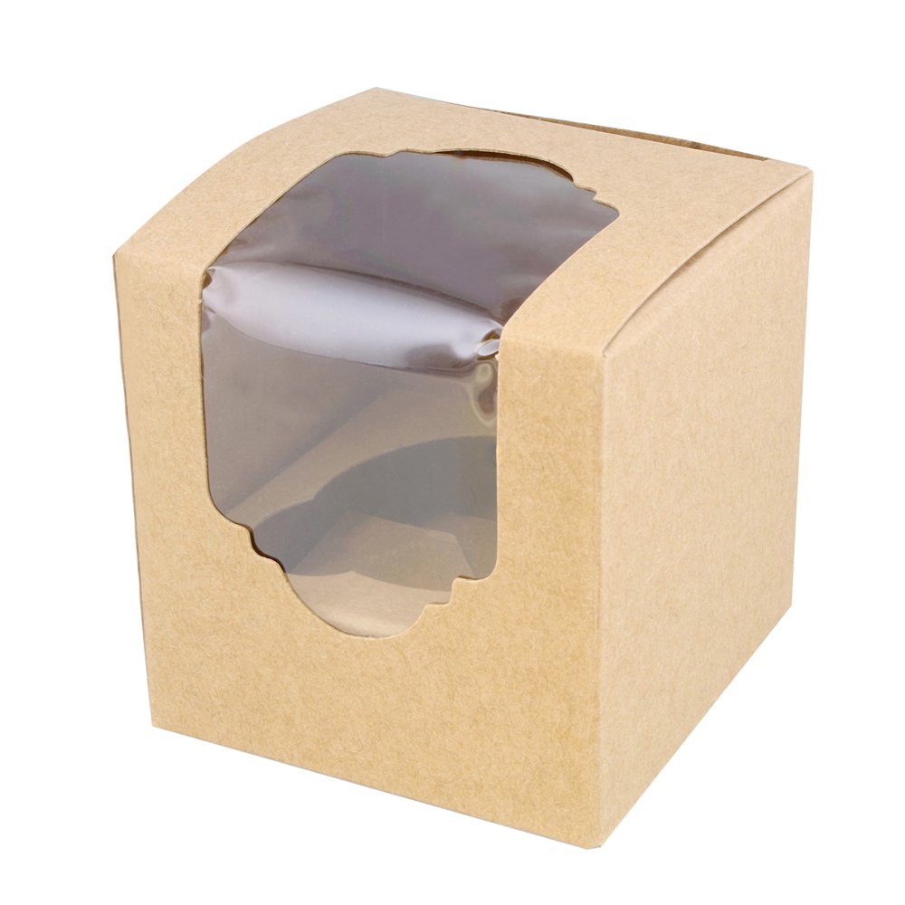 Spec101 Mini Cupcake Holders 50 Pk Individual Cupcake Boxes with