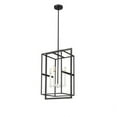thumbnail image 5 of Acclaim Milbank 4-Light Pendant - Black with White Candle Sleeves - IN20021BK, 5 of 6