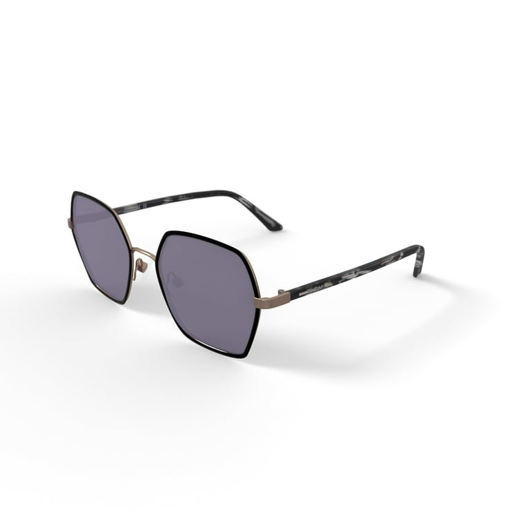 Calvin Klein Ladies Rx'able Sunglass, CK21131S, Black, 56-20-140