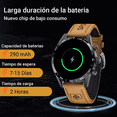 thumbnail image 3 of Reloj Inteligente Para Hombre Smartwatch Bluetooth, negro/cafe, 3 of 5