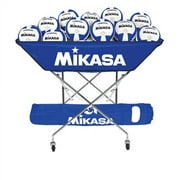 Mikasa BCH Series Hammock Ball Cart for Volleyball - Holds up to 24 Balls