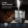thumbnail image 4 of ALROCKET 6.5L Large Humidifiers Top Fill Cool Mist Humidifier for for Bedroom, Home, and Large Room Black, 4 of 9