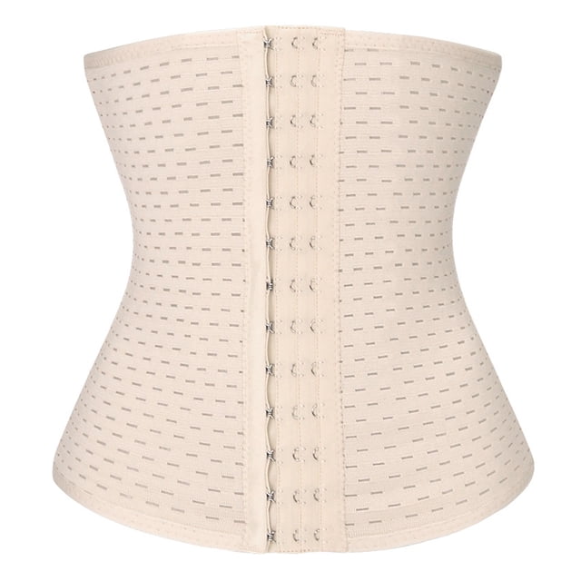 Entrenador de cintura para mujer, moldeador de cuerpo de reloj de arena de grasa inferior del vientre, faja moldeadora de cintura mejorada con extensor de huesos de acero