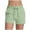 Green, variant on Kaemgyyd Women's Hiking Shorts Lightweight Fashion Golf Shorts Elastic Waist Casual Drawstring Shorts with Pockets