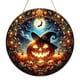 thumbnail image 3 of Decoración de Halloween con carillón de viento de calavera, carillón de viento, escultura de viento colgante 25cm x 25cm, 3 of 9