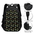 thumbnail image 3 of Balery Bee Floral Print USB Charging Backpack for Men and Women - Water-Resistant, Anti-Theft Laptop Backpack with USB Port for Travel, Work, School, and College, 3 of 7