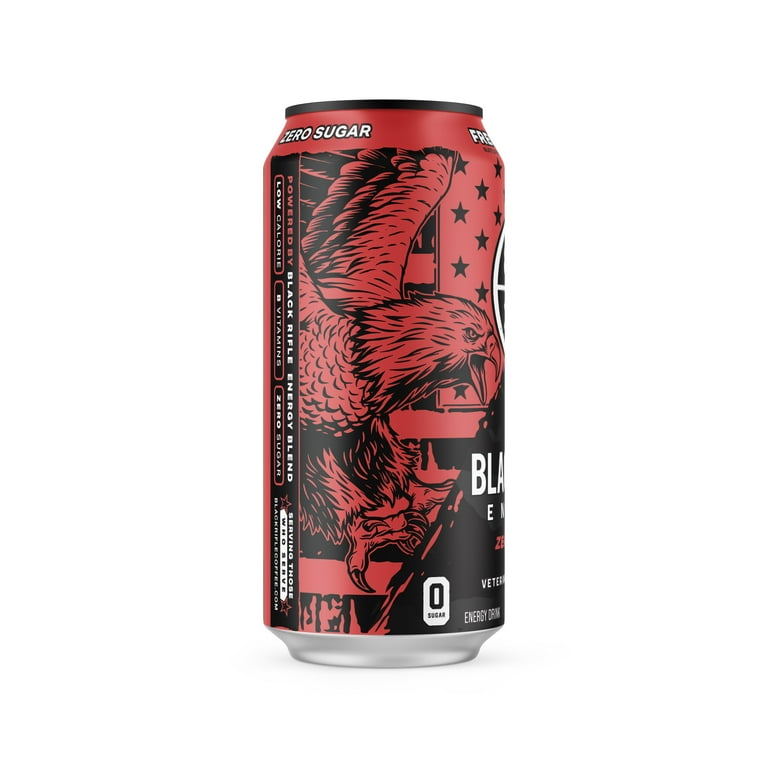 Black Rifle Energy Freedom Punch Zero Sugar Energy Drink, 200mg