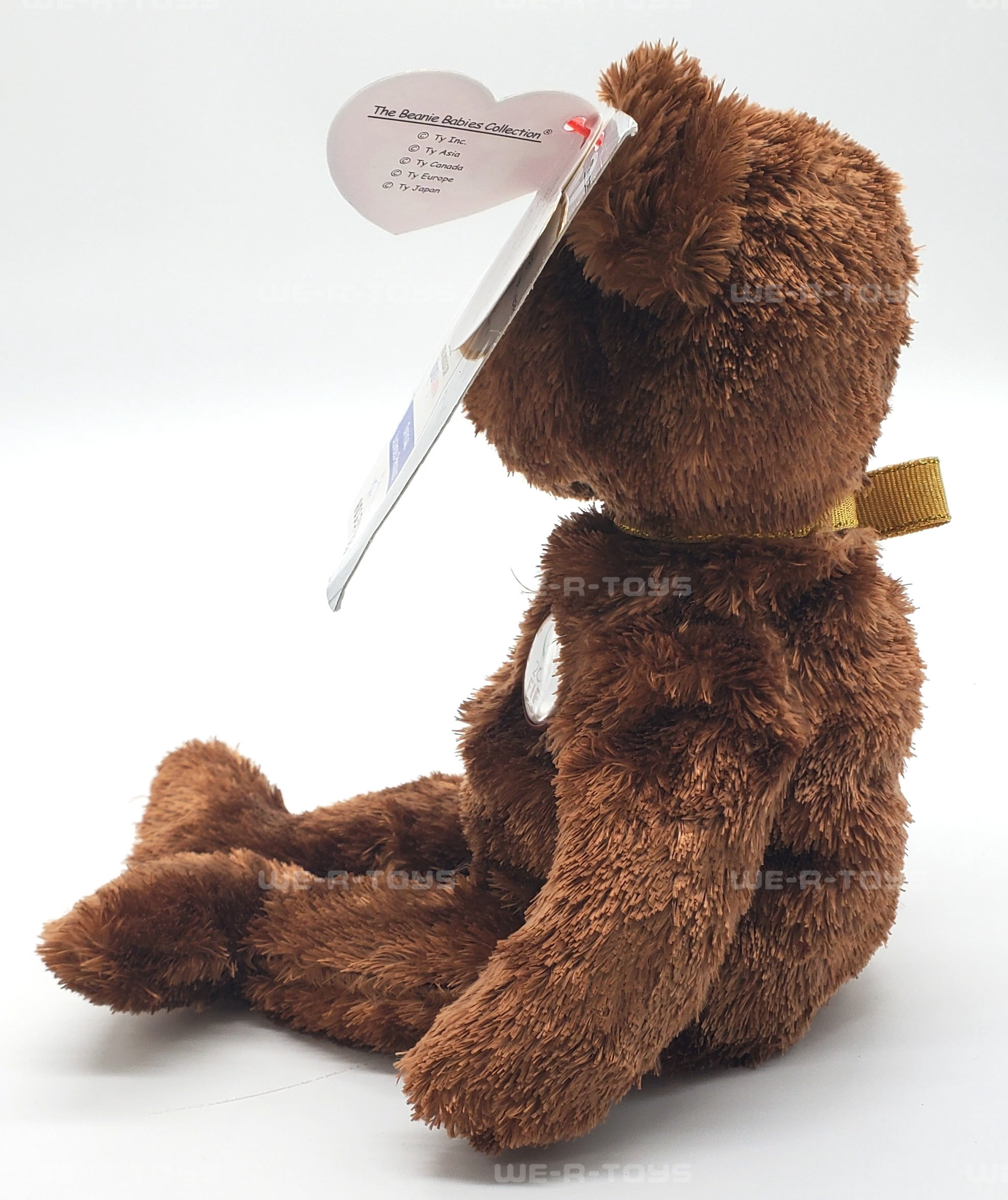Ty Beanie Baby: Champion Denmark FIFA World Cup Bear | Stuffed